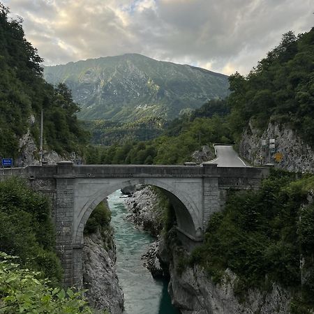 Hisa Krivopeta Apartamento Kobarid Exterior foto
